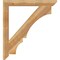 Ekena Millwork Balboa Slat Rough Sawn Bracket, Western Red Cedar, 4"W x 38"D x 42"H BKT04X38X42BOA06RWR - alternate 3